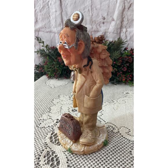 1999 Dr. Bob Heaven's Helper Figurine Doug Harris Guardian Grannies Figurine - Picture 2 of 7